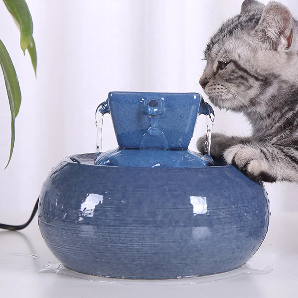 product-image-1127325662_1024x1024@2x Ceramic Pet Cat Bowl Automatic Water Feeder Water Dispenser Circulating Water Drinking Fountain For Pet Cat Feeder Supplies